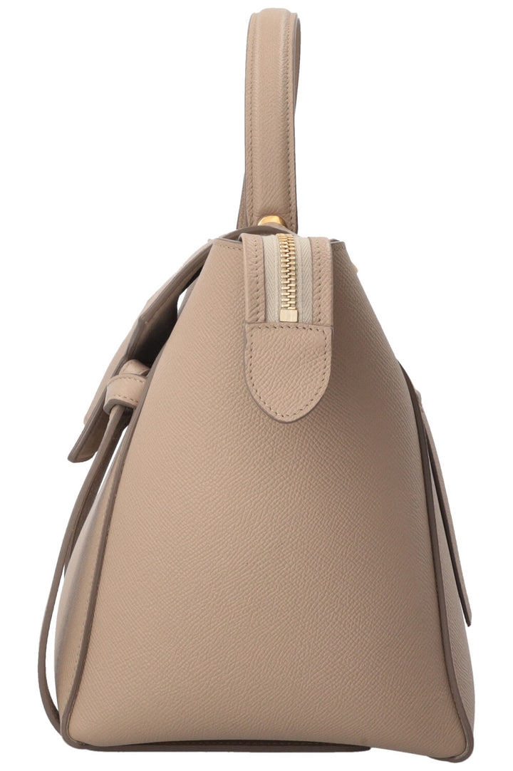 CÉLINE Mini Belt Bag Grained Leather Taupe