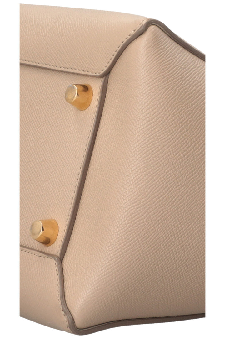 CÉLINE Mini Belt Bag Grained Leather Taupe