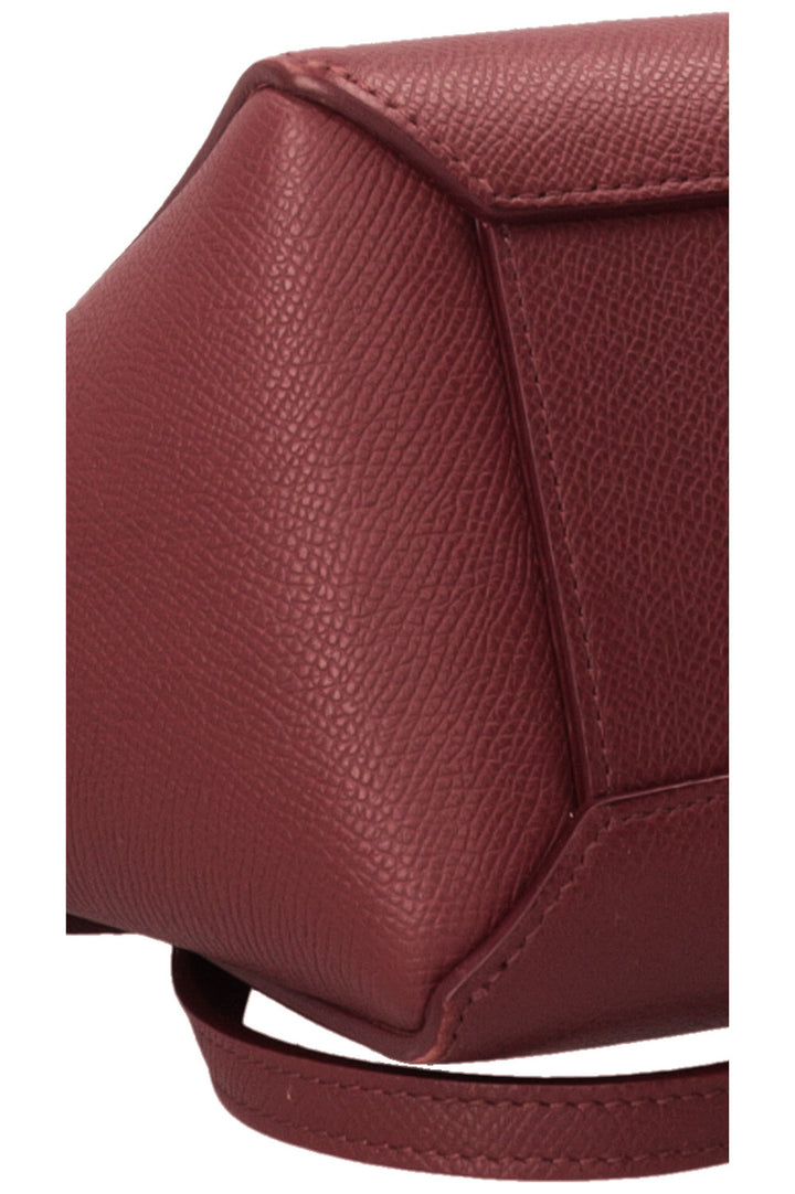 CELINE Nano Belt Bag Cuir Bordeaux