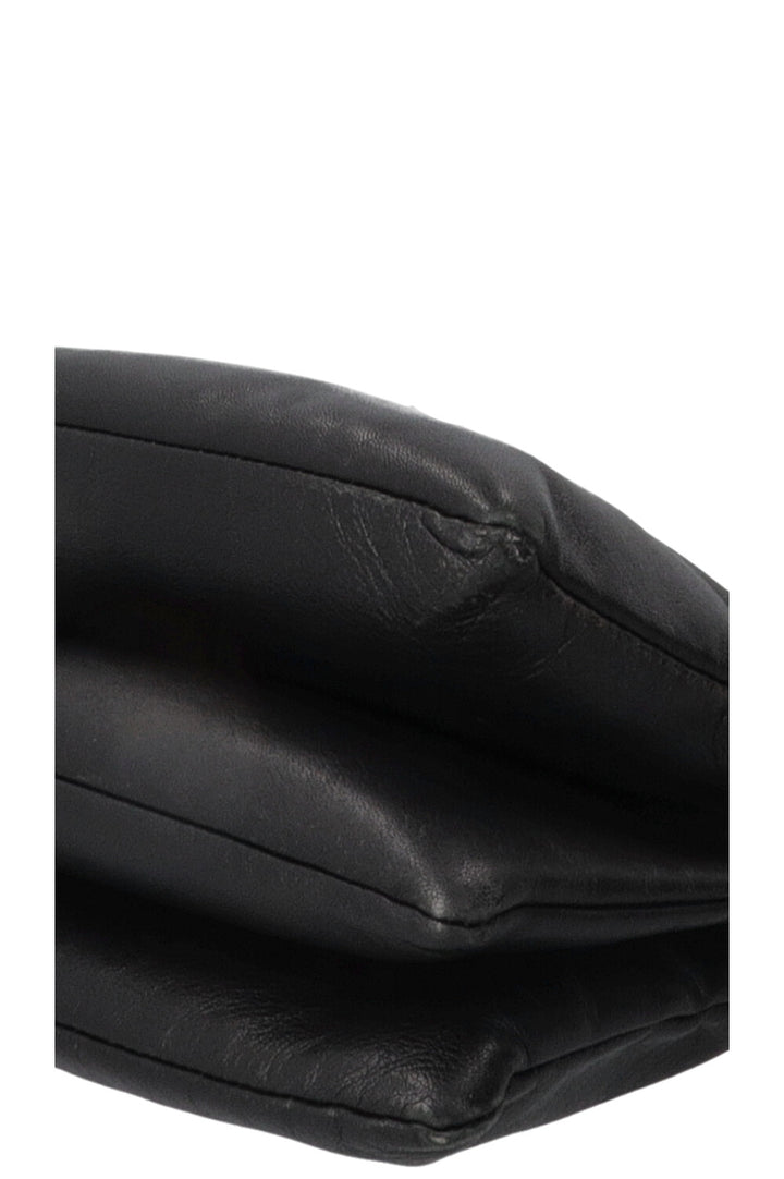 Petit sac Trio CÉLINE par Phoebe Philo en cuir d'agneau noir