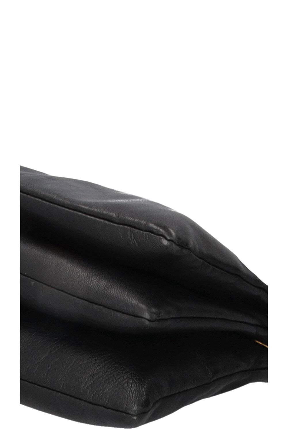Petit sac Trio CÉLINE par Phoebe Philo en cuir d'agneau noir