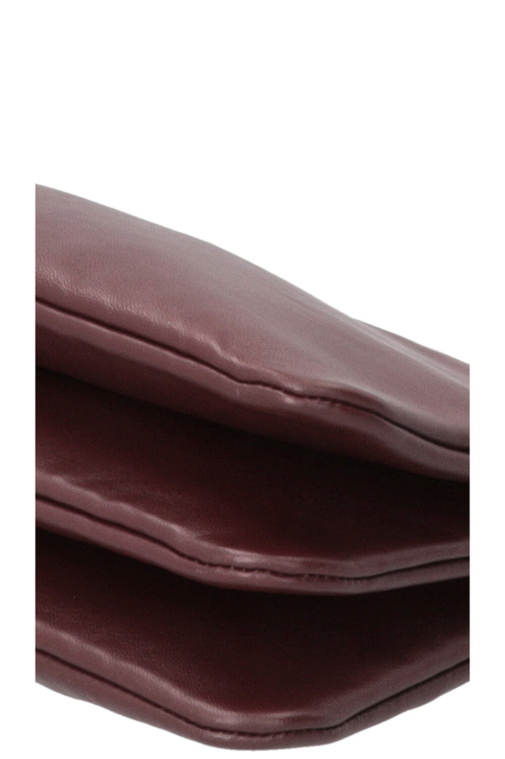 CELINE Trio Crossbody Bag Leather Bordeaux