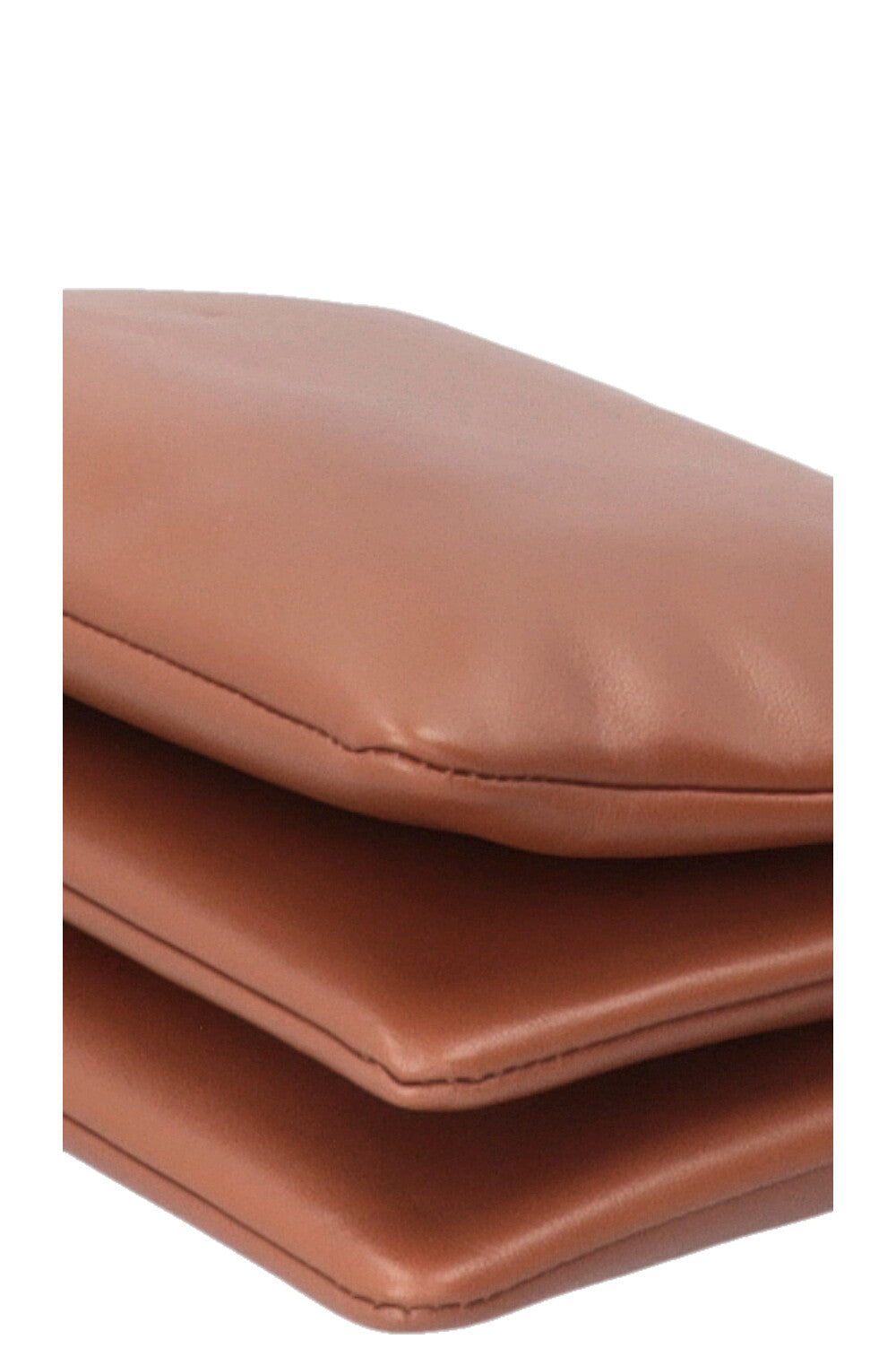 Sac bandoulière CELINE Trio en cuir cognac