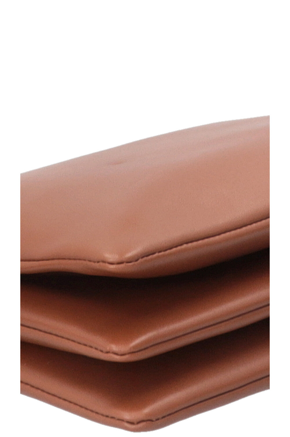 Sac bandoulière CELINE Trio en cuir cognac