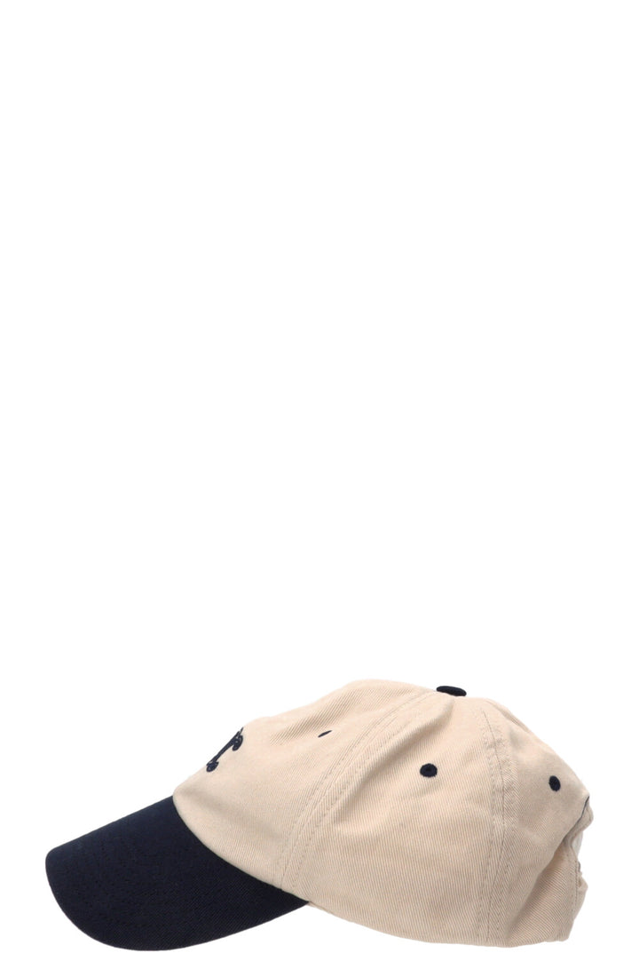 Casquette de baseball CELINE Triomphe Écru Marine