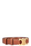 CELINE Triomphe Belt Brown