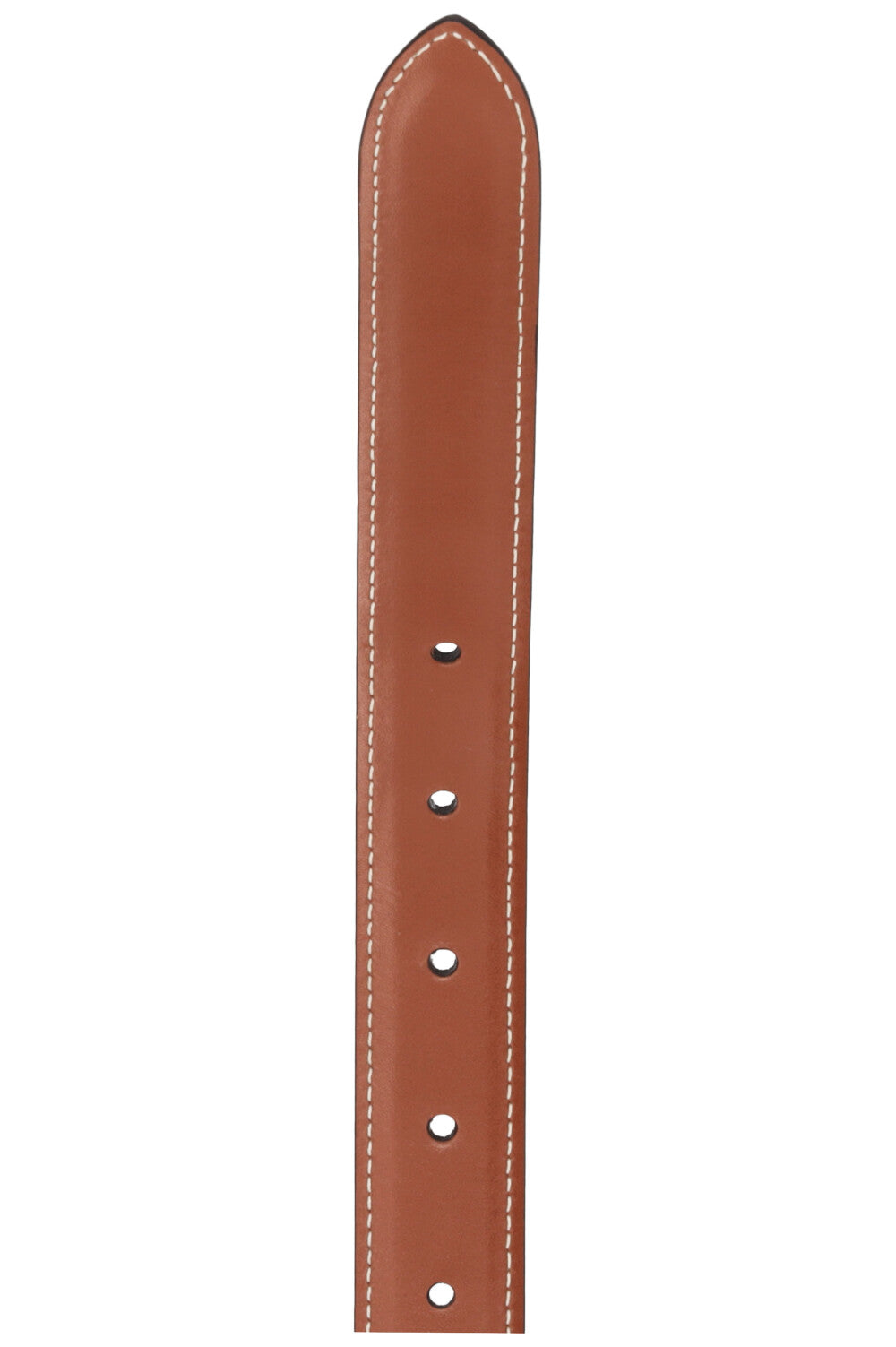 CELINE Ceinture Triomphe Toile Cuir Tan