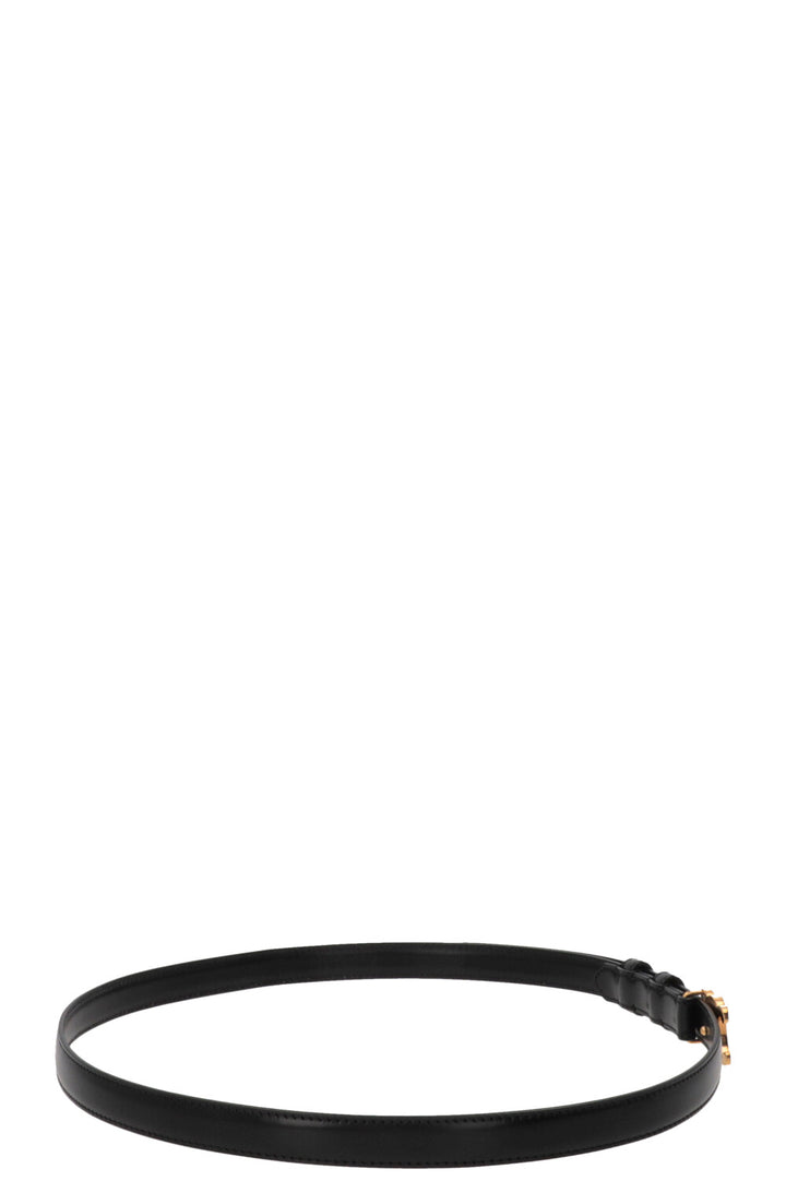 CELINE Triomphe Belt Small Black