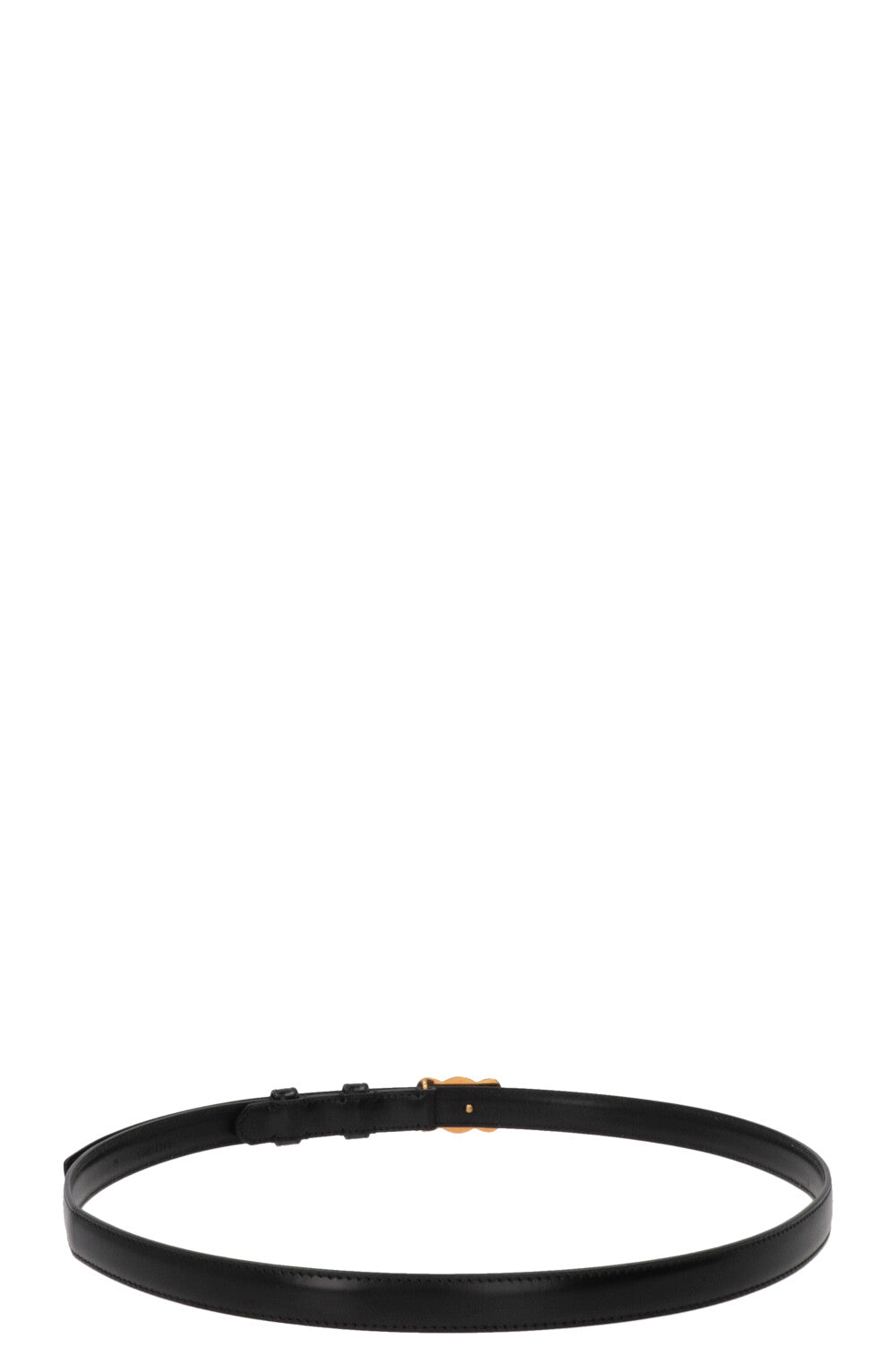 CELINE Triomphe Belt Small Black