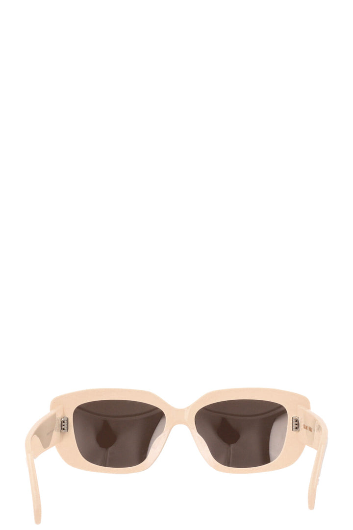 Lunettes de soleil CELINE Triomphe CL4021 en acétate ivoire
