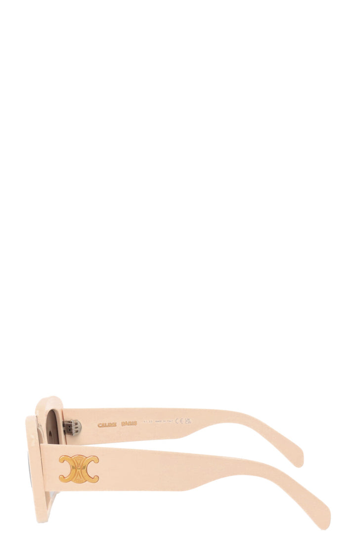 Lunettes de soleil CELINE Triomphe CL4021 en acétate ivoire