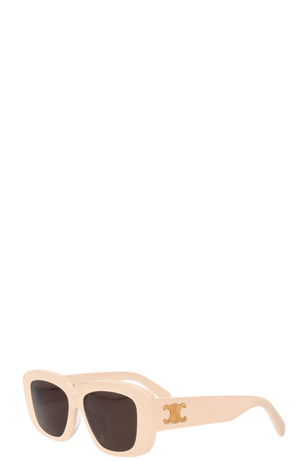 Lunettes de soleil CELINE Triomphe CL4021 en acétate ivoire