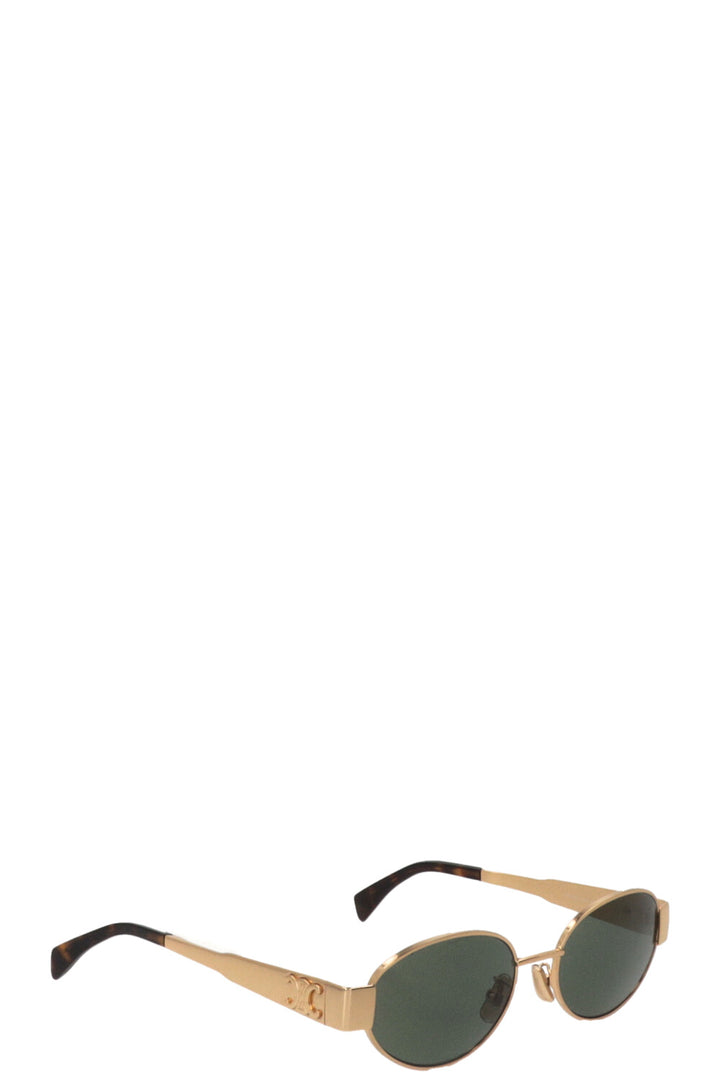CELINE Lunettes de soleil Triomphe Métal doré CL40235U