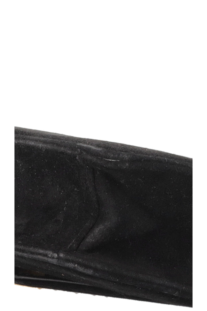 CELINE Vintage C Clutch Suede Black