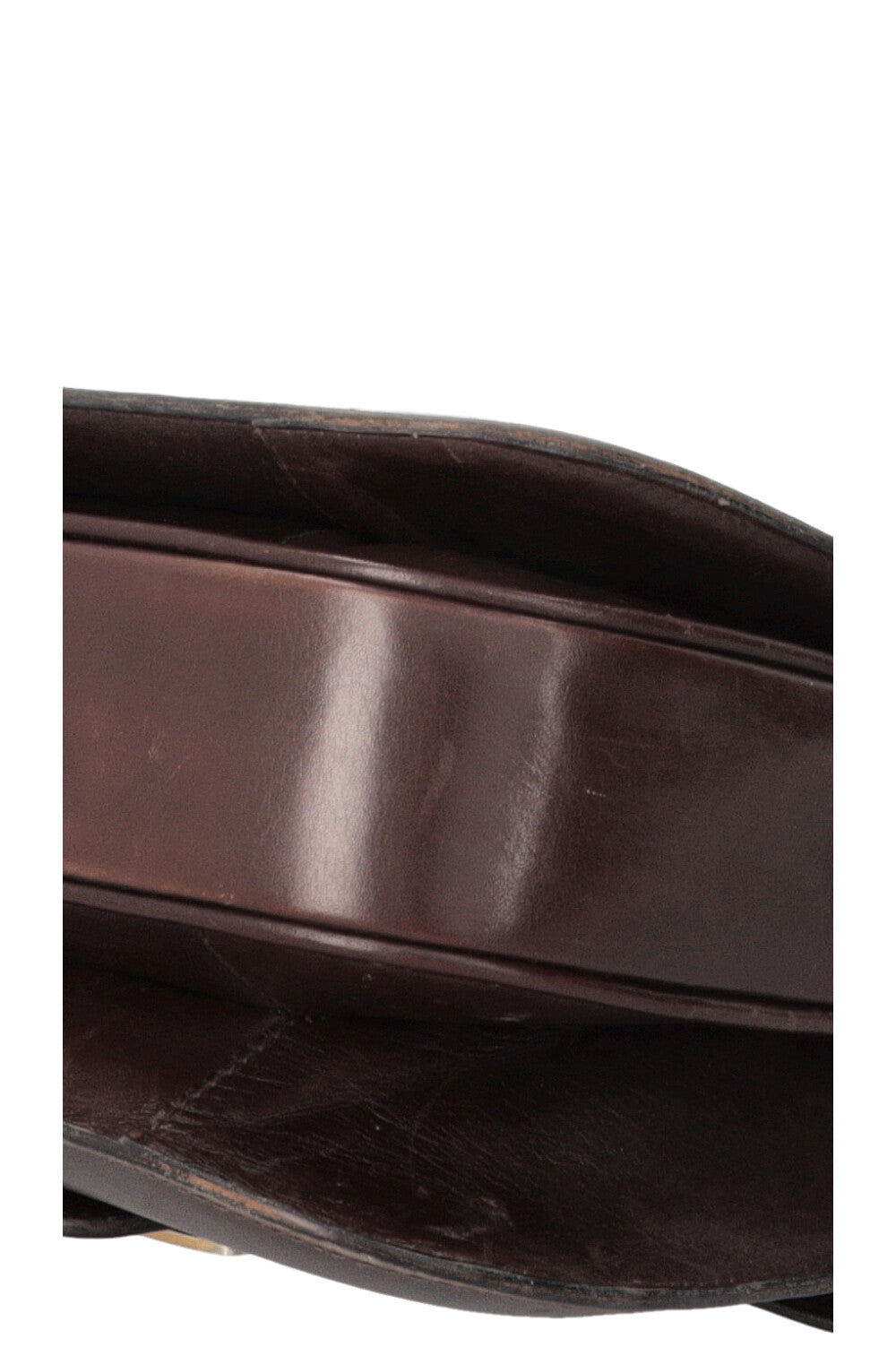 CELINE Sac bandoulière vintage en cuir box noir "Horse Carriage"