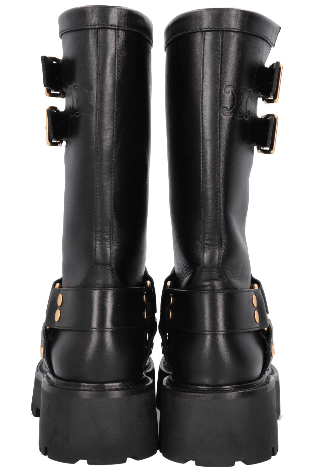 CELINE Biker Boots Black