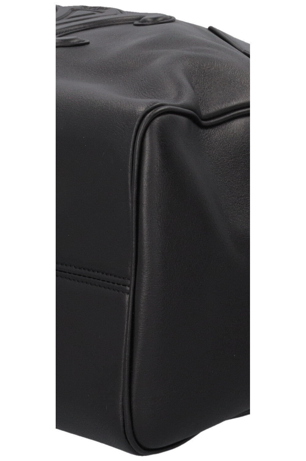 CELINE Drawstring Cabas Triomphe Bag Medium Black