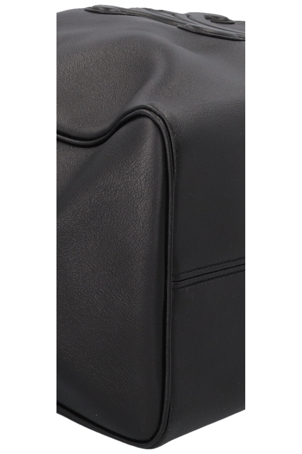 CELINE Drawstring Cabas Triomphe Bag Medium Black