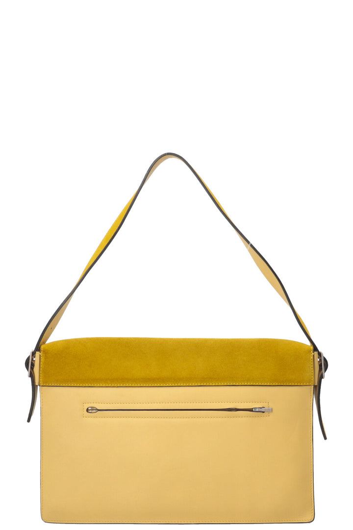 CÉLINE by Phoebe Philo Diamond Clutch Suede Multicolor