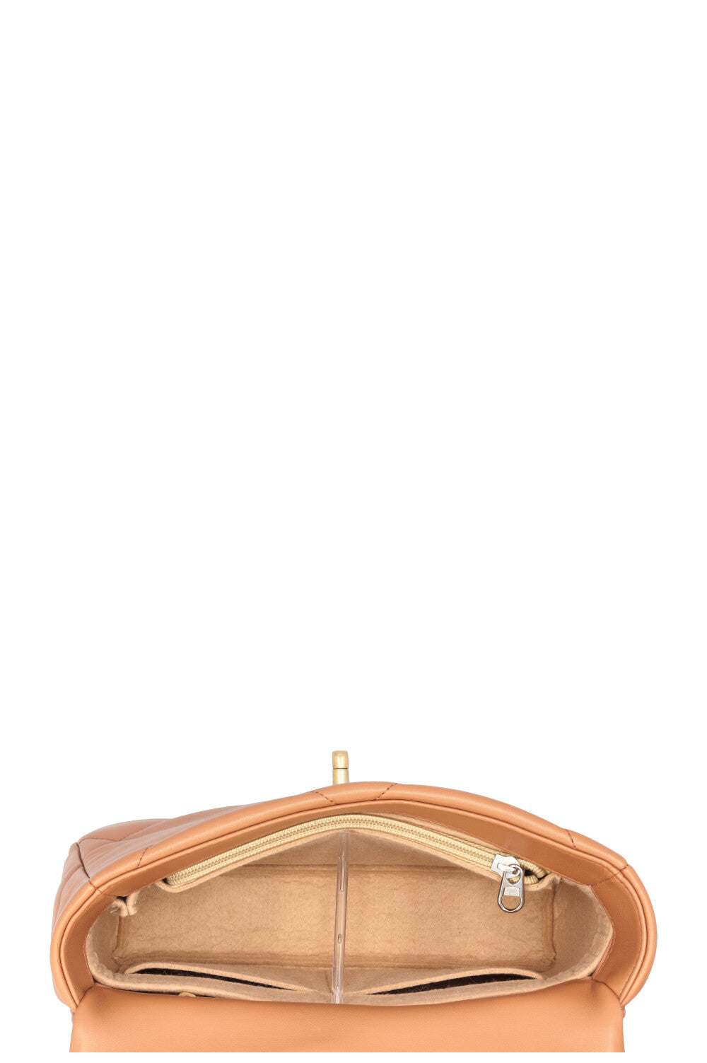 Sac CHANEL 19 Taille Moyenne Cuir Caramel