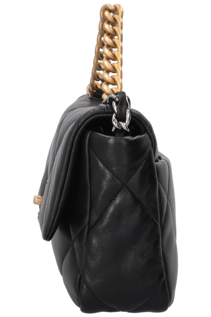 CHANEL 19 Bag Small Leather Black