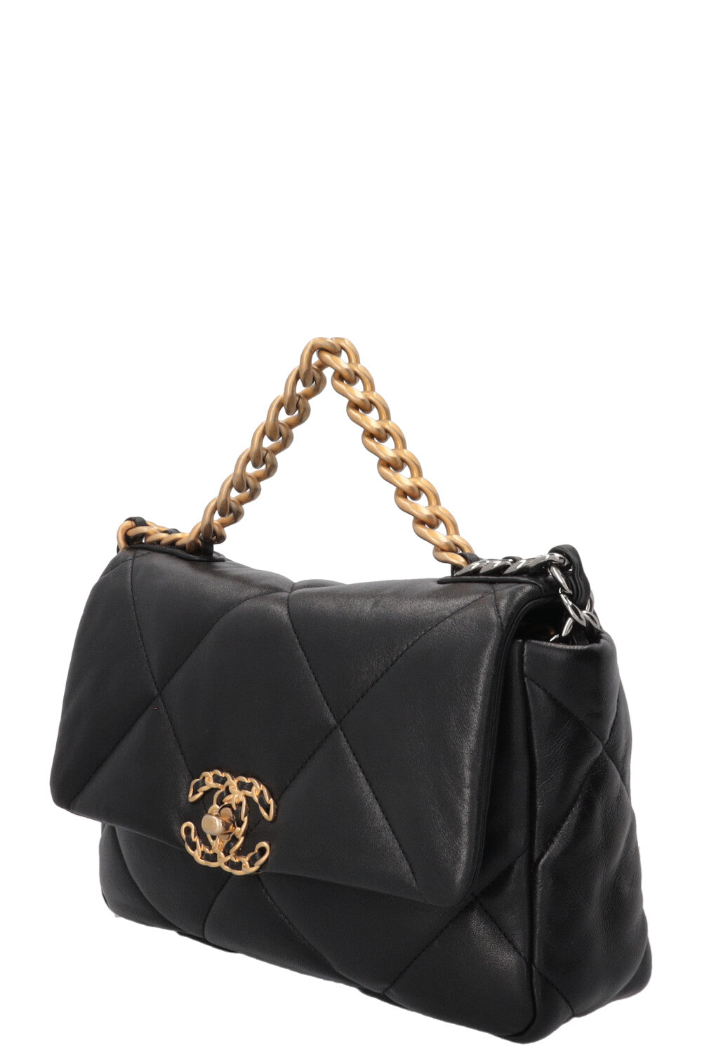 CHANEL 19 Bag Small Leather Black