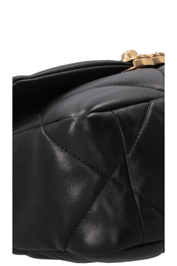 CHANEL 19 Bag Small Leather Black