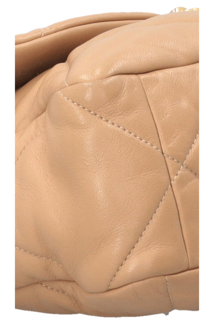 CHANEL 19 Crossbody Bag Medium Beige