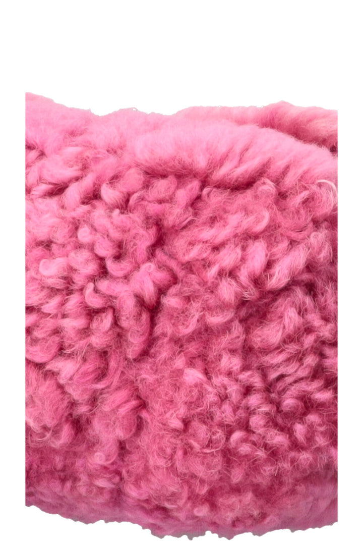 CHANEL 19 Small Shearling Pink