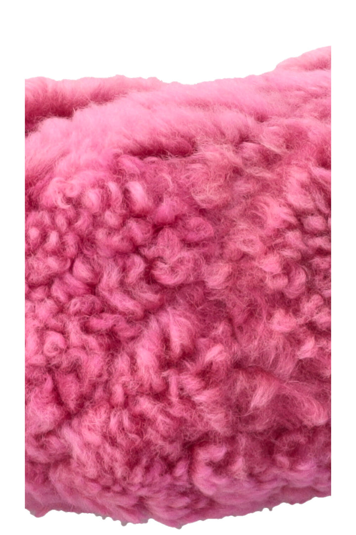 CHANEL 19 Small Shearling Pink