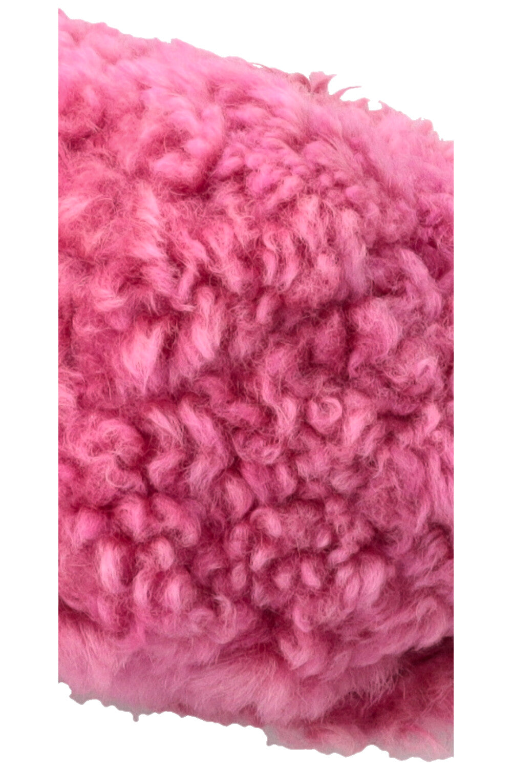 CHANEL 19 Small Shearling Pink