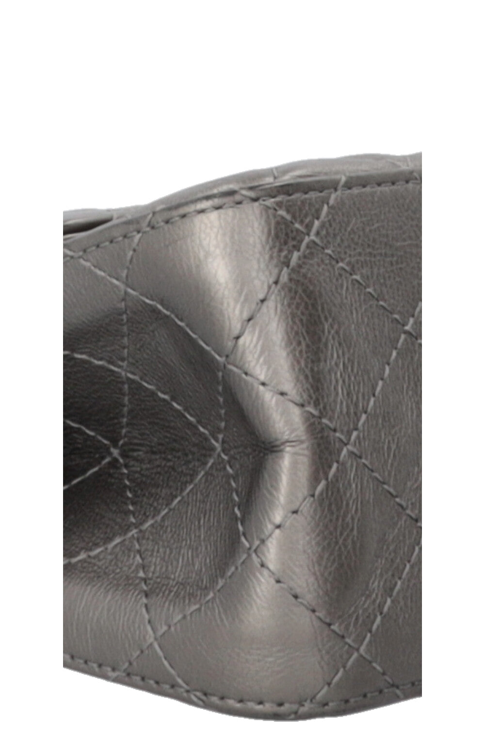 CHANEL 2.55 Medium Silver