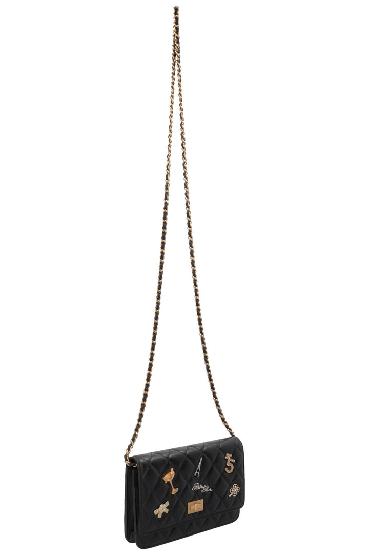 CHANEL 2.55 Reissue Lucky Charm WOC noir