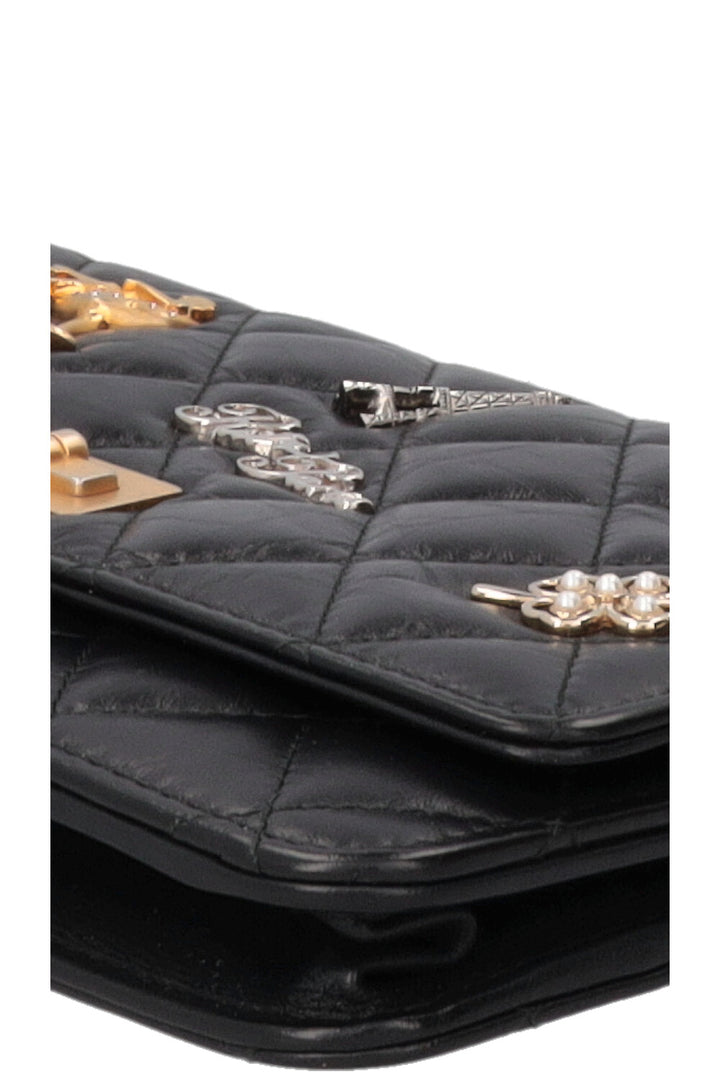 CHANEL 2.55 Reissue Lucky Charm WOC noir