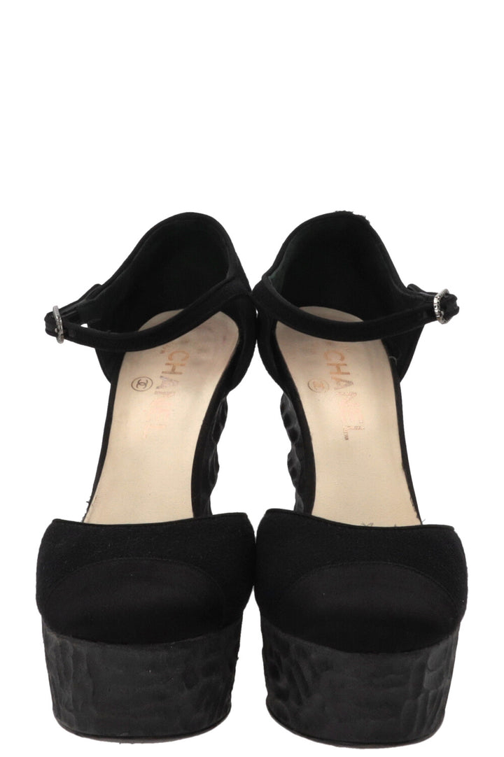 TALONS CHANEL 2009 EN PVC NOIR