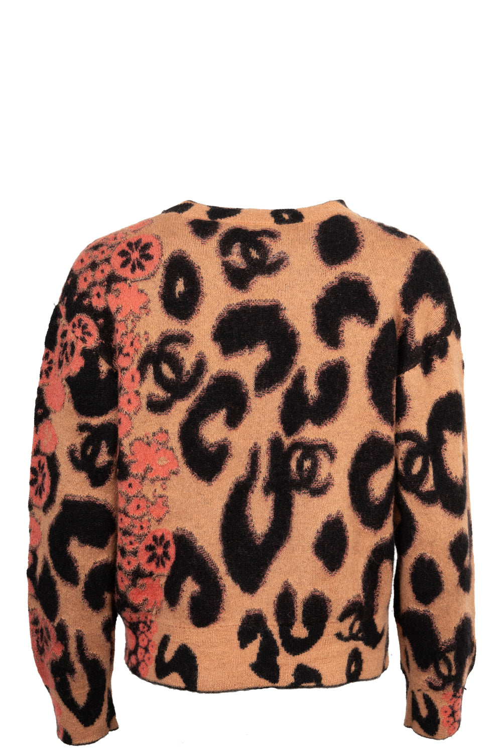 CHANEL 2023 Knit Cashmere Mohair Cheetah