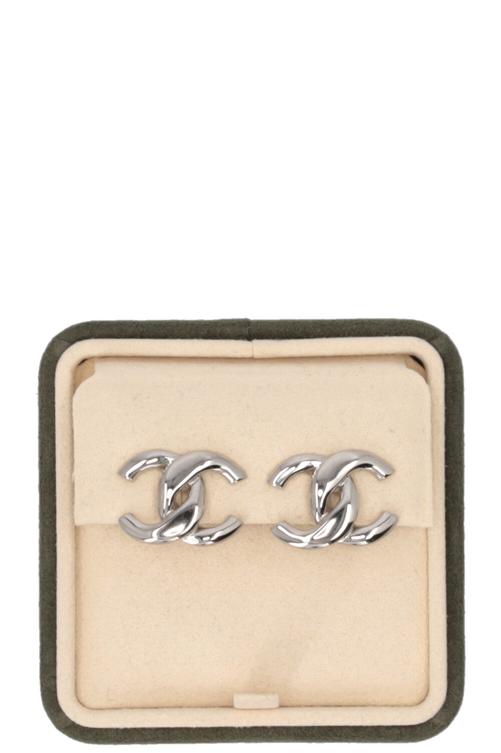 CHANEL Boucles d'oreilles CC 2025 Argent