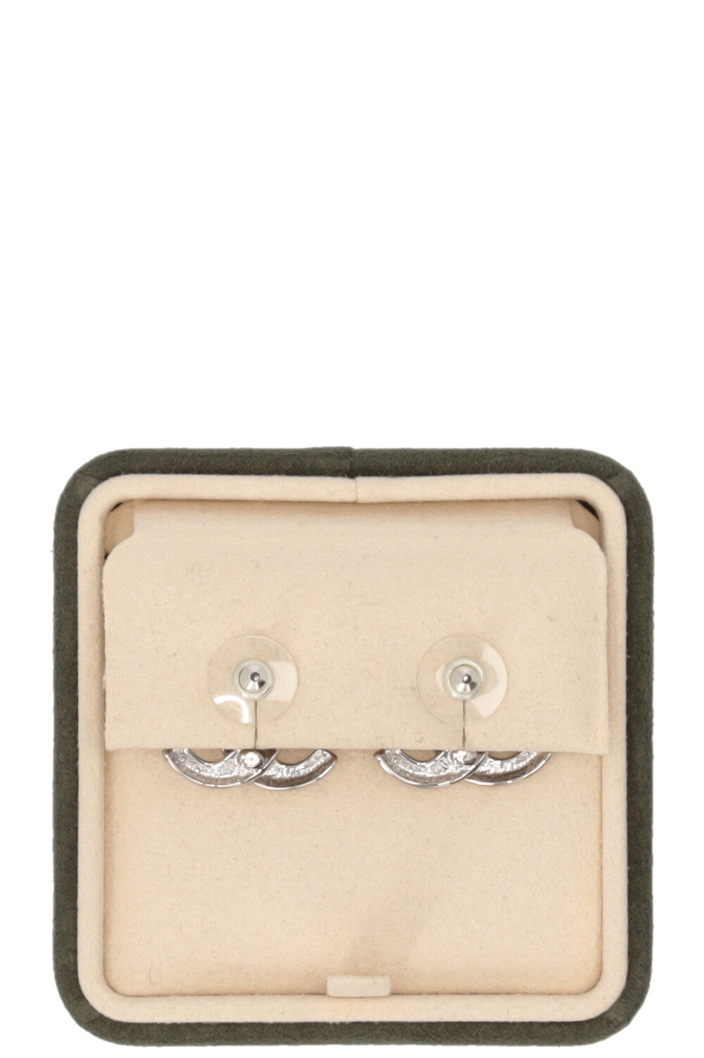 CHANEL Boucles d'oreilles CC 2025 Argent