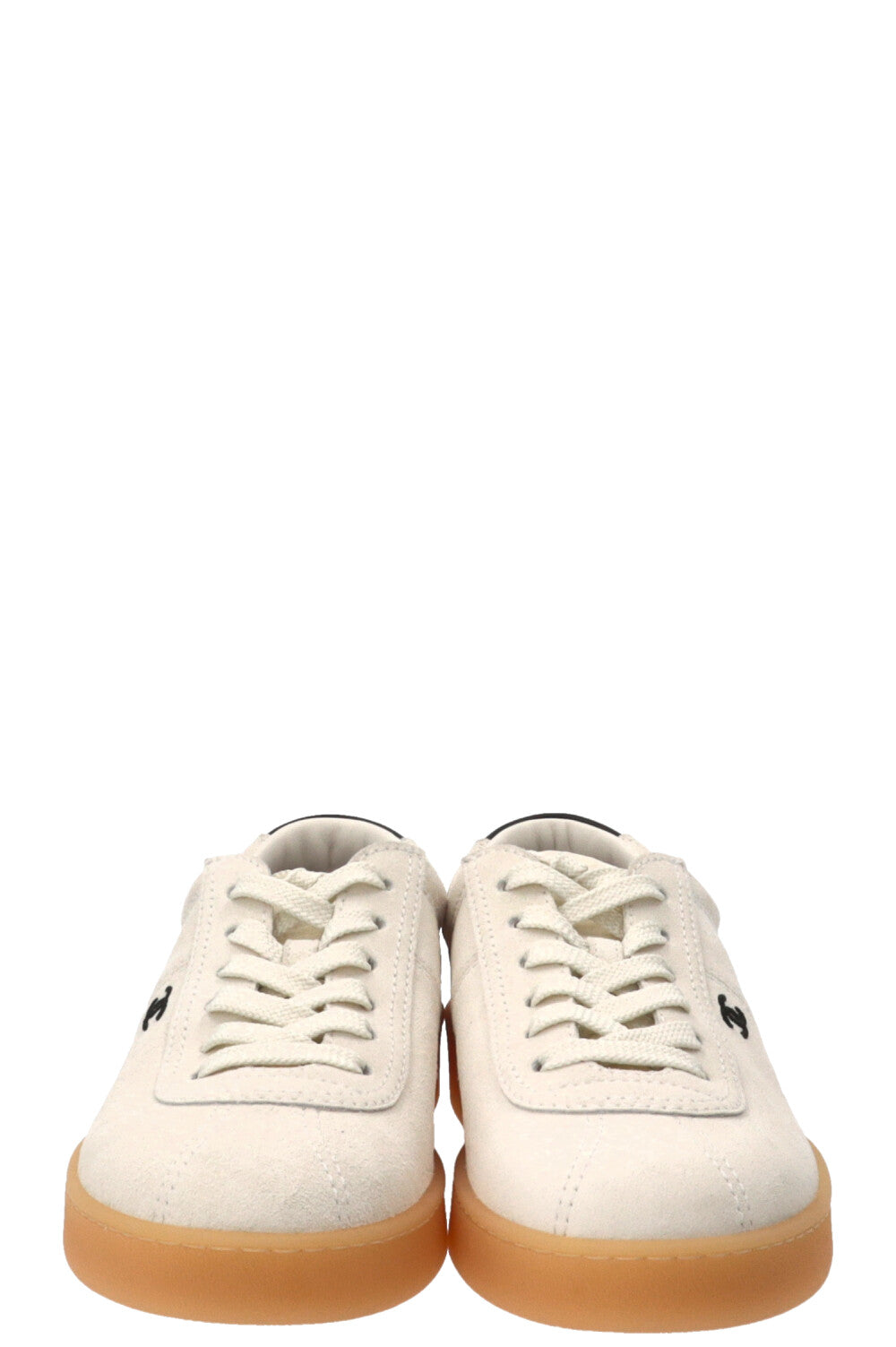 CHANEL 2026 Baskets Basses CC Daim Blanc