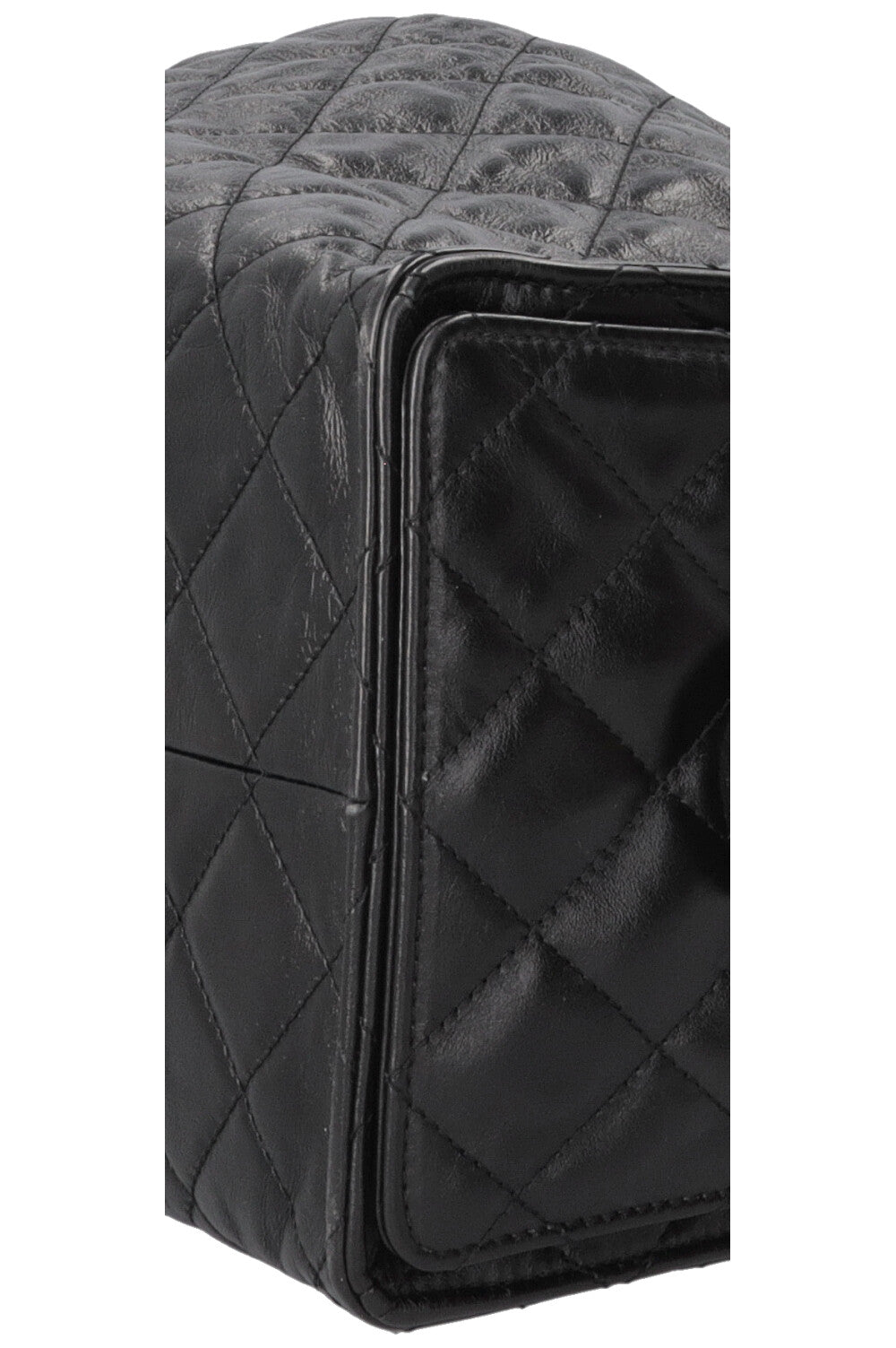 CHANEL 25 Small Calfskin Black