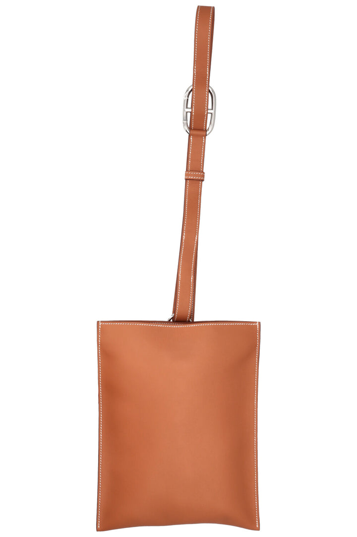 Portefeuille HERMÈS Pochenplus en cuir Swift Gold