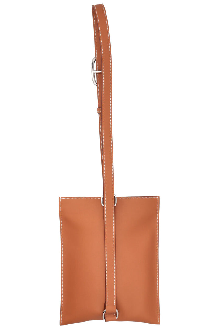Portefeuille HERMÈS Pochenplus en cuir Swift Gold