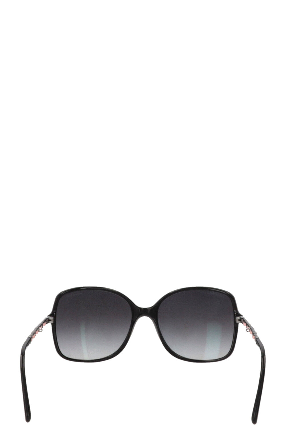 CHANEL 5210-Q Sunglasses Black with Chain