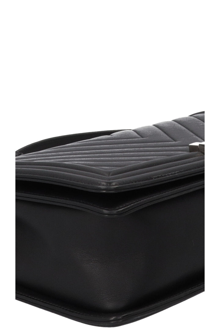 CHANEL Boy Bag New Medium Leather Black
