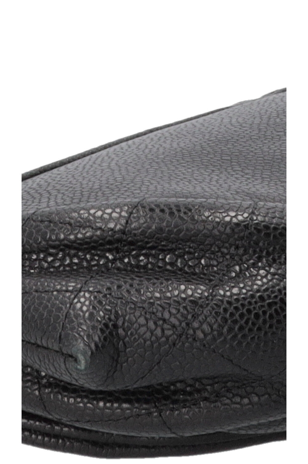 CHANEL CC Half Moon WOC Caviar Black
