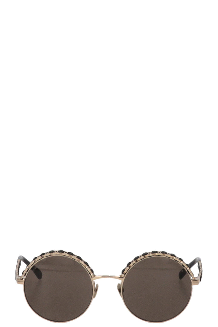 CHANEL CC Logo Sunglasses Champagne 4265Q