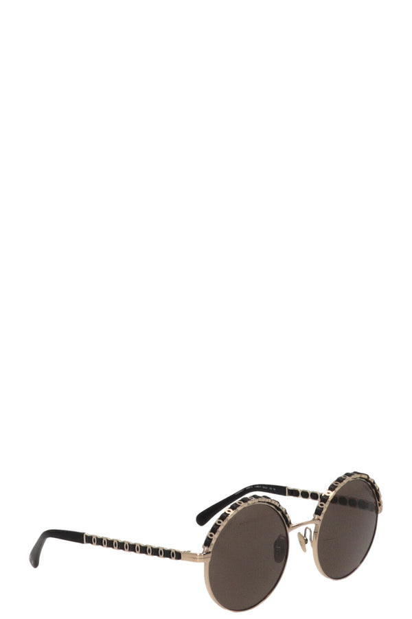 CHANEL CC Logo Sunglasses Champagne 4265Q