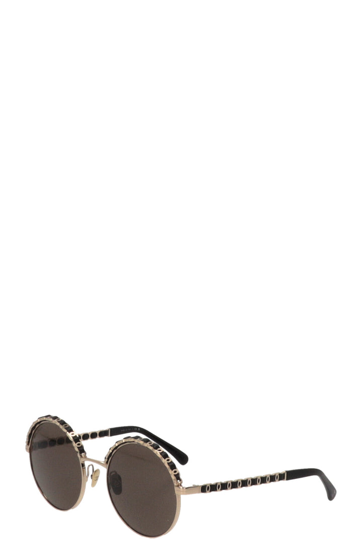 CHANEL CC Logo Sunglasses Champagne 4265Q