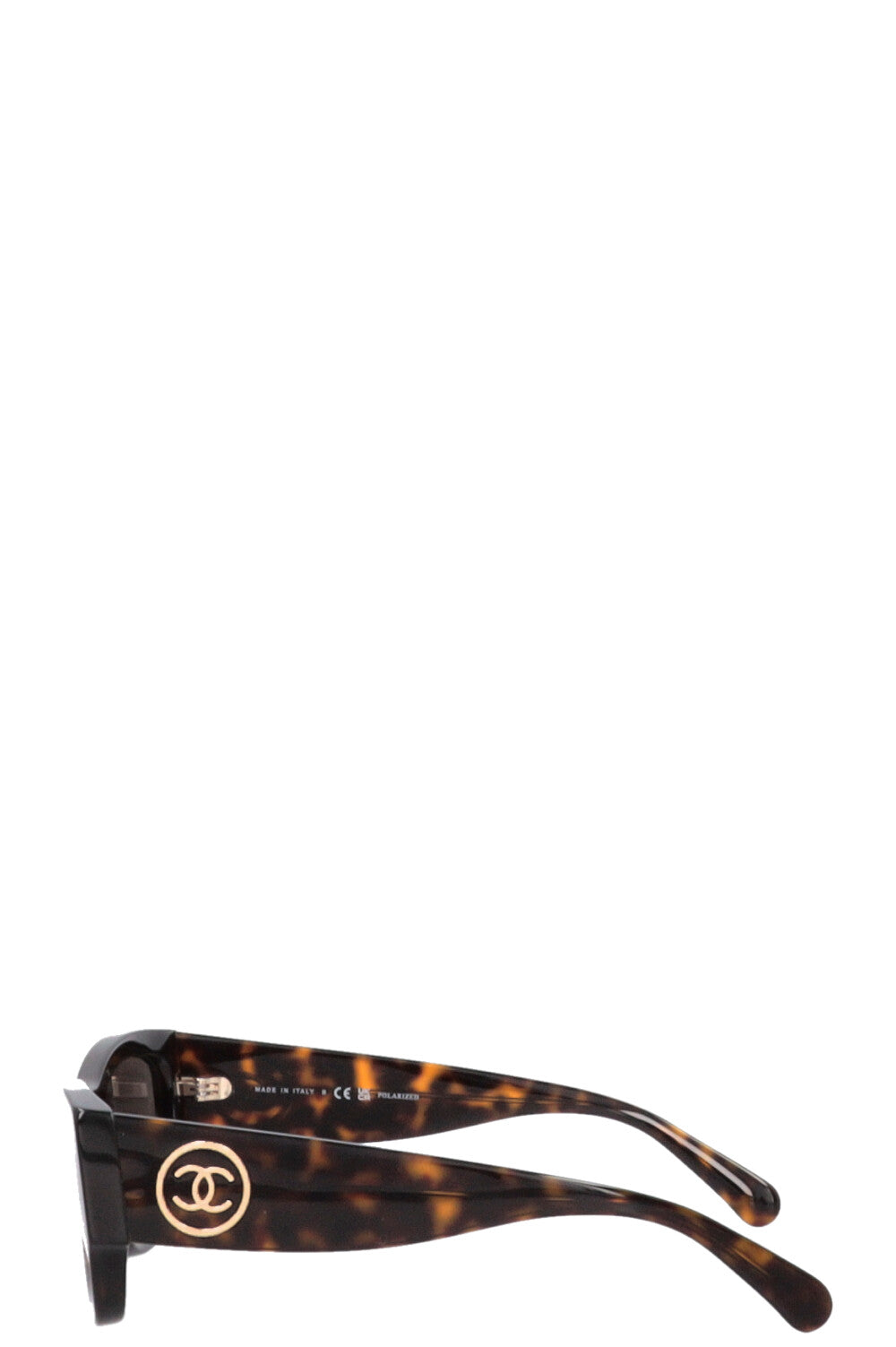 CHANEL CC Sunglasses Tortoiseshell c.714/83