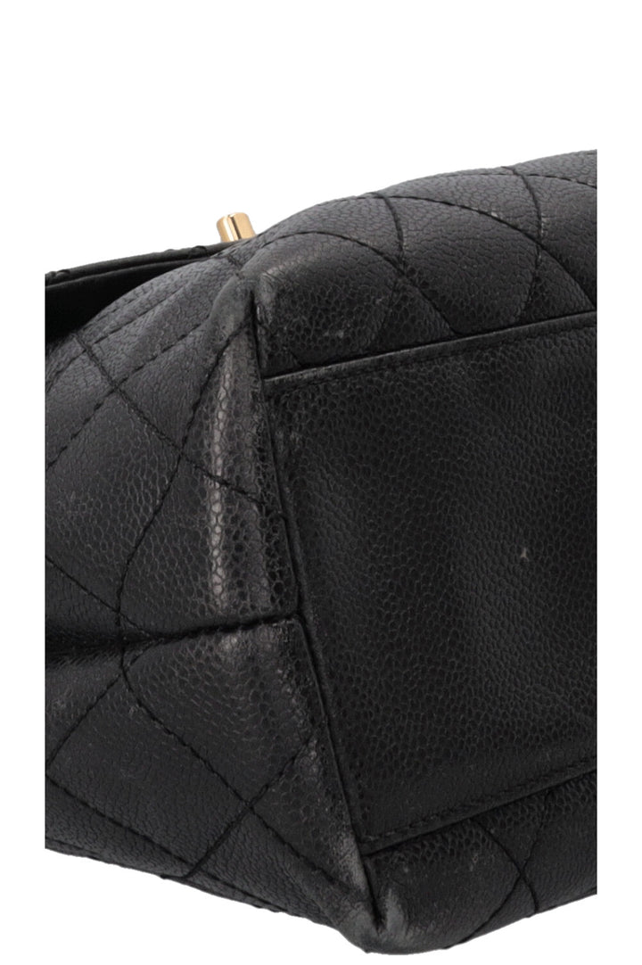 CHANEL CC Top Handle Caviar Noir